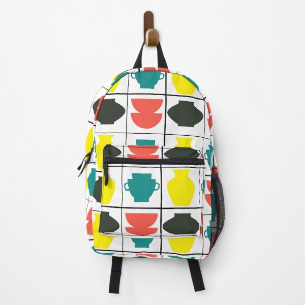 Item preview, Colorful Pottery Inspired Squared Design designed and sold by Dog Hair and Healing.