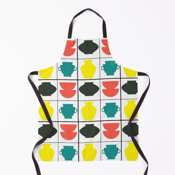 Item preview, Colorful Pottery Inspired Squared Design designed and sold by Dog Hair and Healing.