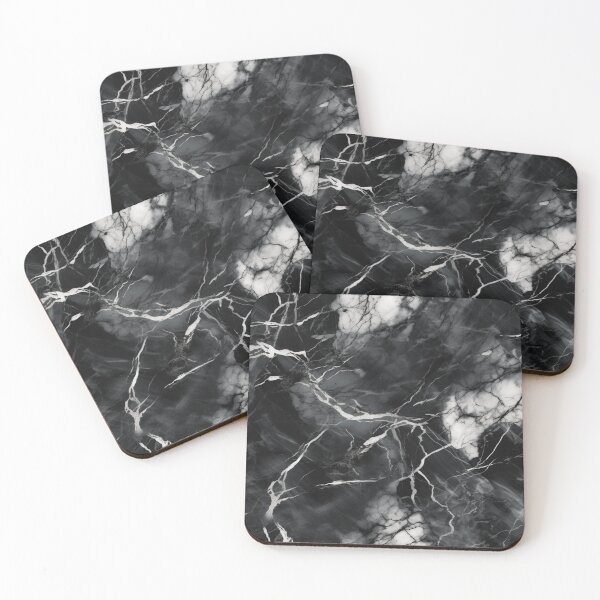 Item preview, Carrara style black porcelain tile designed and sold by imagenia.