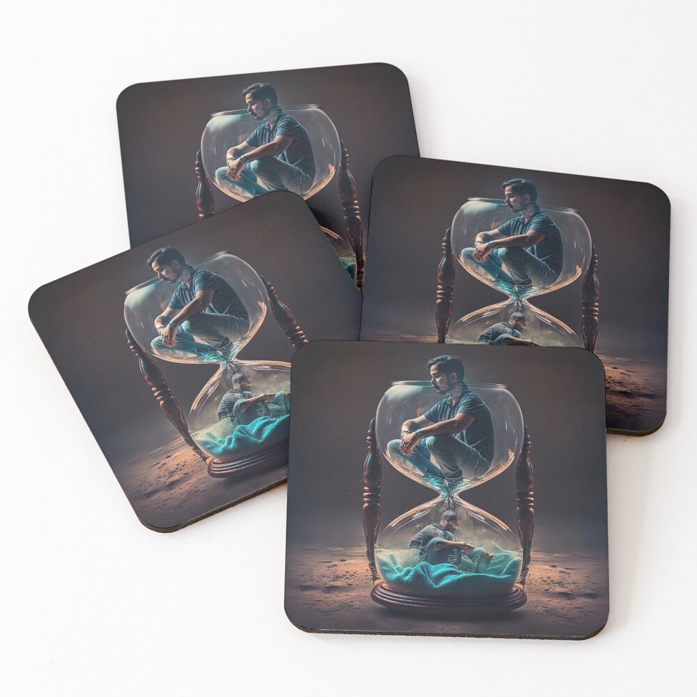 Item preview, Coasters (Set of 4) designed and sold by OneWillSurvive.
