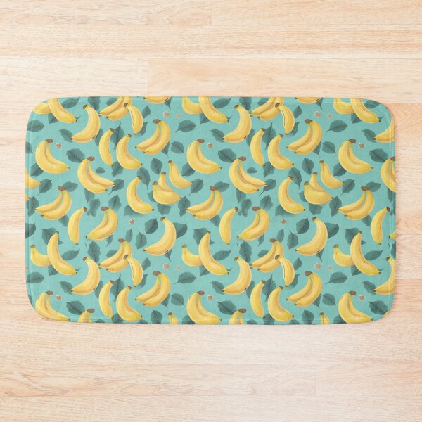 Item preview, Bananas on light blue background designed and sold by imagenia.