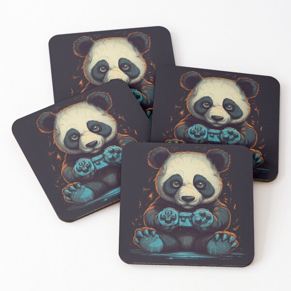 Item preview, Gamer Panda designed and sold by SolarRail Gaming.