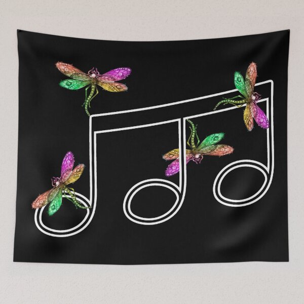 Item preview, Musical dragonflies designed and sold by Artbellachi.