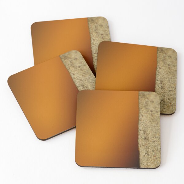 Item preview, Concrete Wall in Sunrise Macrophotography designed and sold by AgathaZolastore.