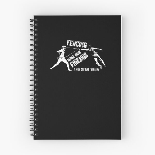 Item preview, Fencing Make New Friends And Stab Them designed and sold by TeeTimeGuys.