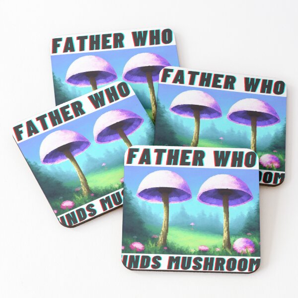 Item preview, Father Who Finds Mushrooms designed and sold by Fungal-Art.