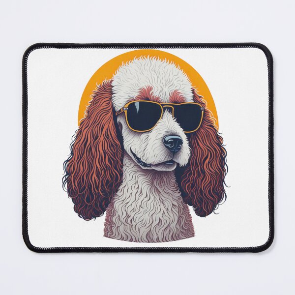 Item preview, Poodle with glasses designed and sold by JONPIPOU.