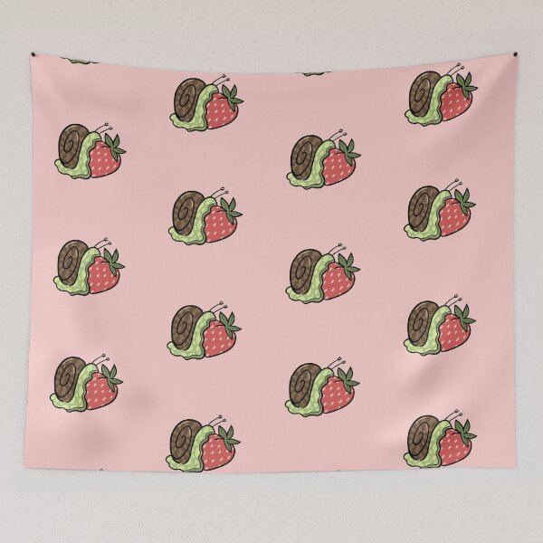 Item preview, Strawberry Snail designed and sold by Emilybayerart.