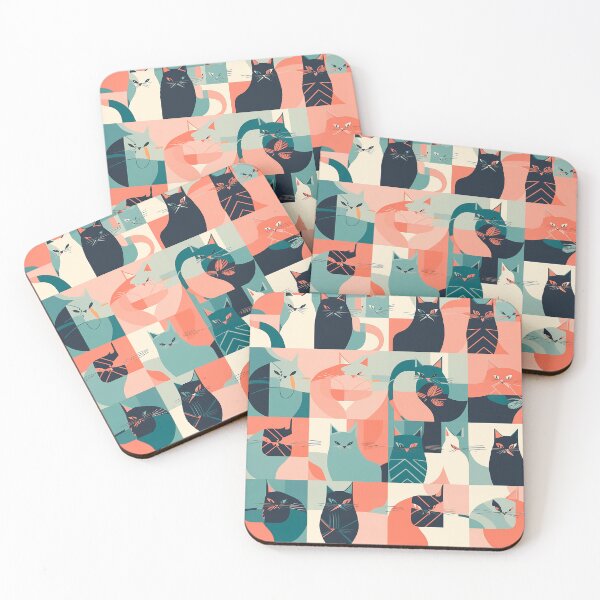 Item preview, Cat-mania: Feline Mosaic. designed and sold by Casanova Originals.