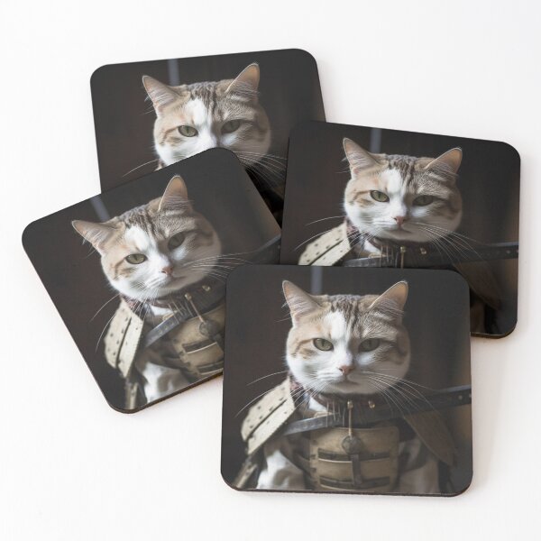 Item preview, Feline Samurai designed and sold by mp0914.