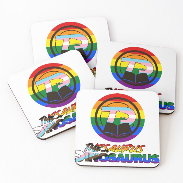 Item preview, Thesaurus Dinosaurus Pride Full Logo designed and sold by Curtis-Broadman.