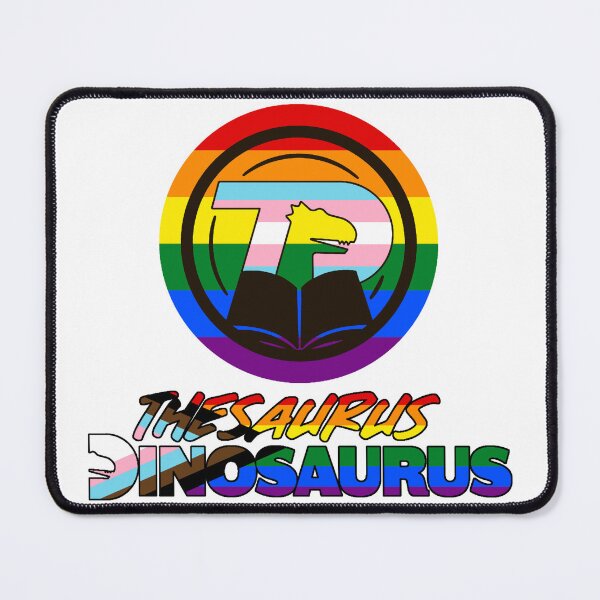 Item preview, Thesaurus Dinosaurus Pride Full Logo designed and sold by Curtis-Broadman.