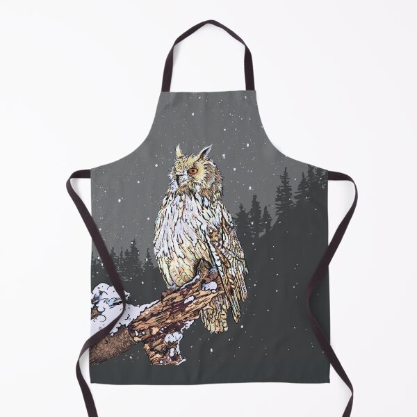 Item preview, Scruffy owl designed and sold by Whimsy Pose Illustrations.