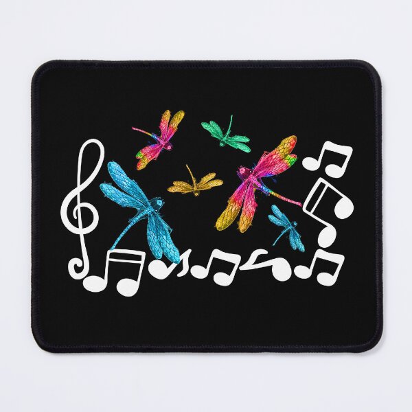 Item preview, Musical colorful dragonflies designed and sold by Artbellachi.