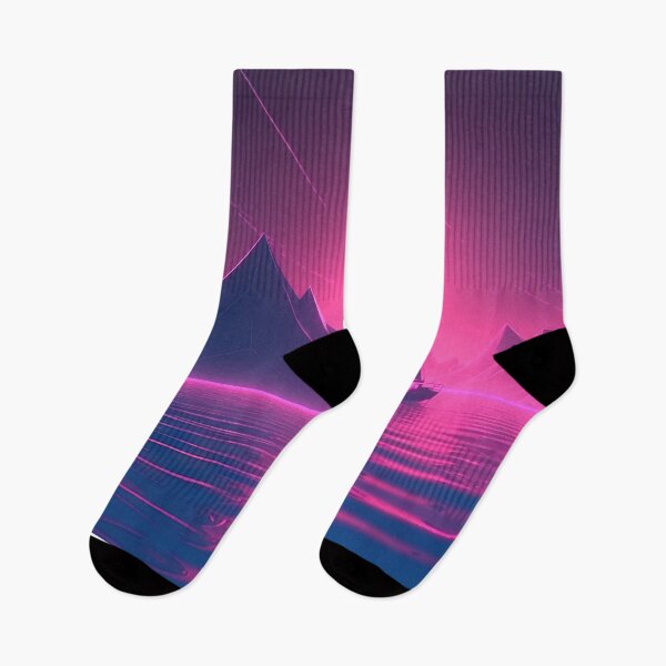 Item preview, Sunset Sail: A Vaporwave Expedition on the High Seas designed and sold by Mullet Monkey.