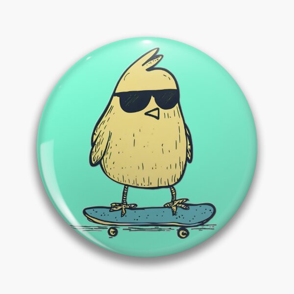 Item preview, The Coolest Skateboard Bird. designed and sold by Reyano.