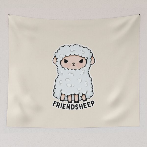 Item preview, Friendsheep Sheep - Animal Pun designed and sold by ViewerEqualsPhoton.