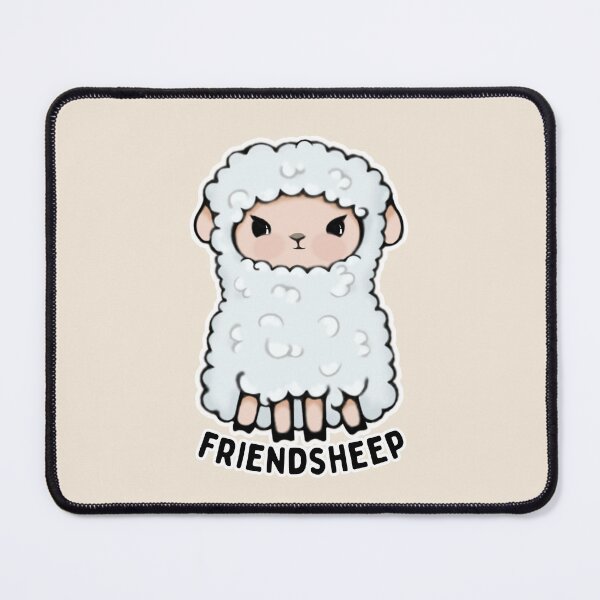 Item preview, Friendsheep Sheep - Animal Pun designed and sold by ViewerEqualsPhoton.