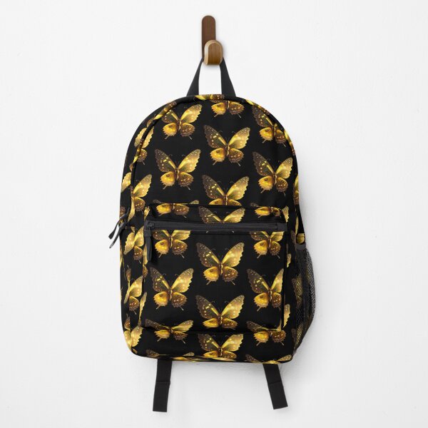 Item preview, Golden Butterfly Open Wings Mid Flight designed and sold by deniselynnimage.