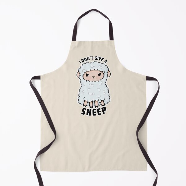 Item preview, I Dont Give A Sheep - Animal Pun designed and sold by ViewerEqualsPhoton.