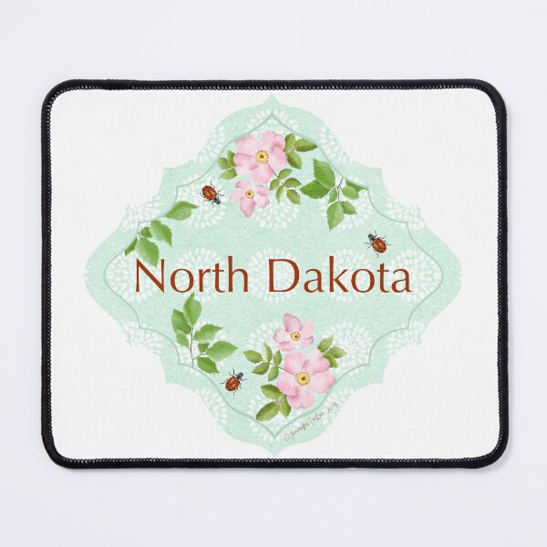 Item preview, North Dakota State | ND Graphic for water bottle, laptop, journal | Vinyl stickers for nature lovers and travelers designed and sold by JourneyHomeMade.