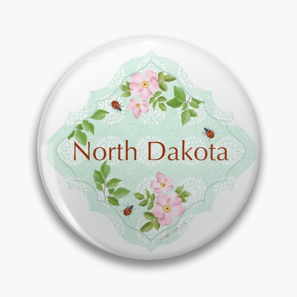 Item preview, North Dakota State | ND Graphic for water bottle, laptop, journal  | Vinyl stickers for nature lovers and travelers designed and sold by JourneyHomeMade.
