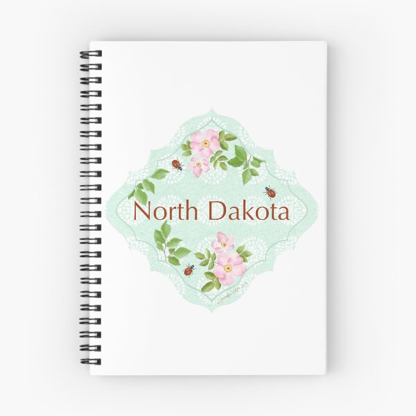 Item preview, North Dakota State | ND Graphic for water bottle, laptop, journal  | Vinyl stickers for nature lovers and travelers designed and sold by JourneyHomeMade.