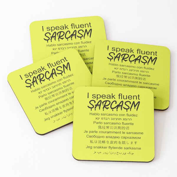 Item preview, I speak fluent sarcasm designed and sold by FiaFiaPress.