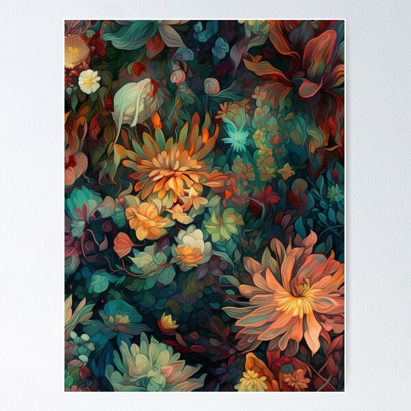 Item preview, Botanical Floral Pattern Design 2 designed and sold by digistash.