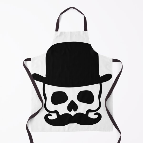 Item preview, “Dapper Death” - skull with hat & mustache designed and sold by McCallnWaldo.