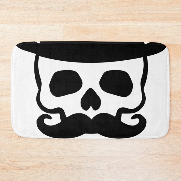 Item preview, “Dapper Death” - skull with hat & mustache designed and sold by McCallnWaldo.