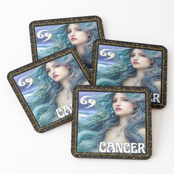Item preview, Celestial Cancer Moon Goddess designed and sold by Hellofriendco.