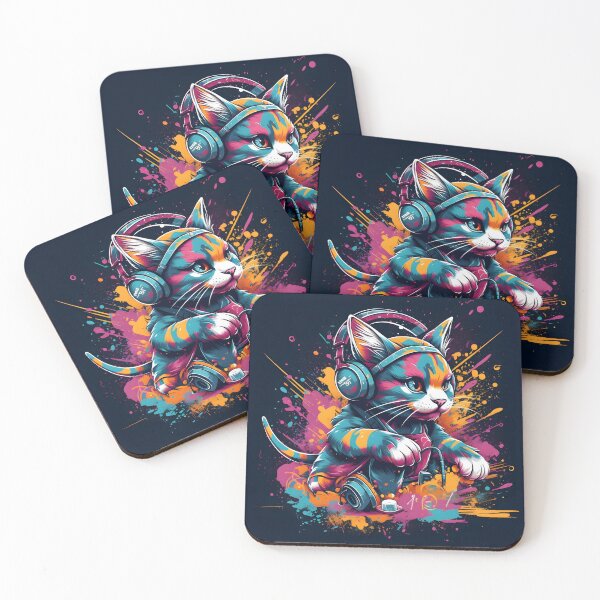 Item preview, Rocking Kitty Cats 2 designed and sold by DayDreamer Videos and Art.