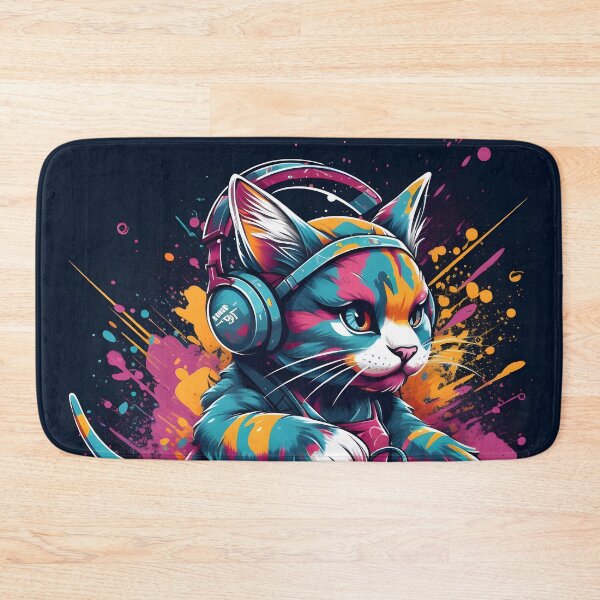 Item preview, Rocking Kitty Cats 2 designed and sold by Darkhosis.