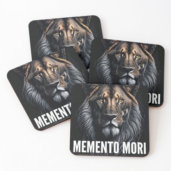 Item preview, Memento Mori Lion - Powerful Reminder of Life's Transience designed and sold by Diegos-.