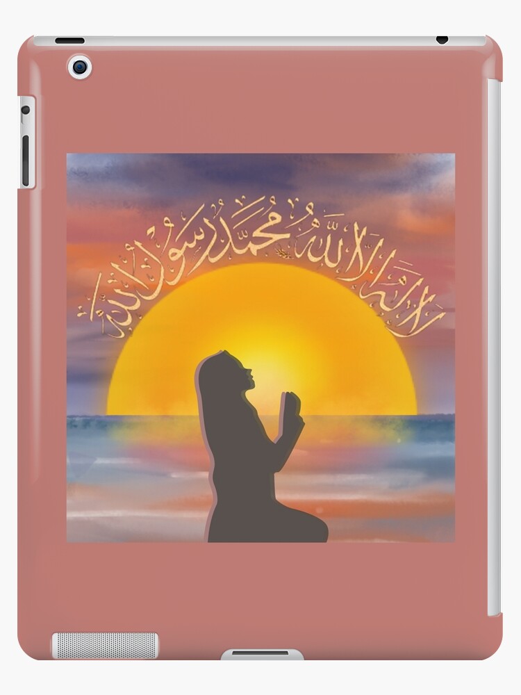 Beautiful Girl in Hijab Cartoon iPad Case & Skin for Sale by MrBadDream