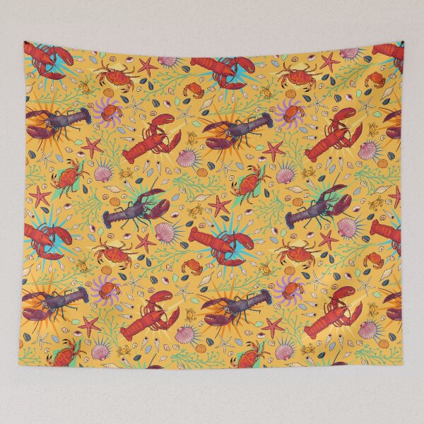 Item preview, Red Lobster Yellow Lobster designed and sold by Abigail Stevens.