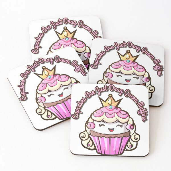 Item preview, Cupcakes Are Just Drag Queen Muffins designed and sold by AlexisHex.