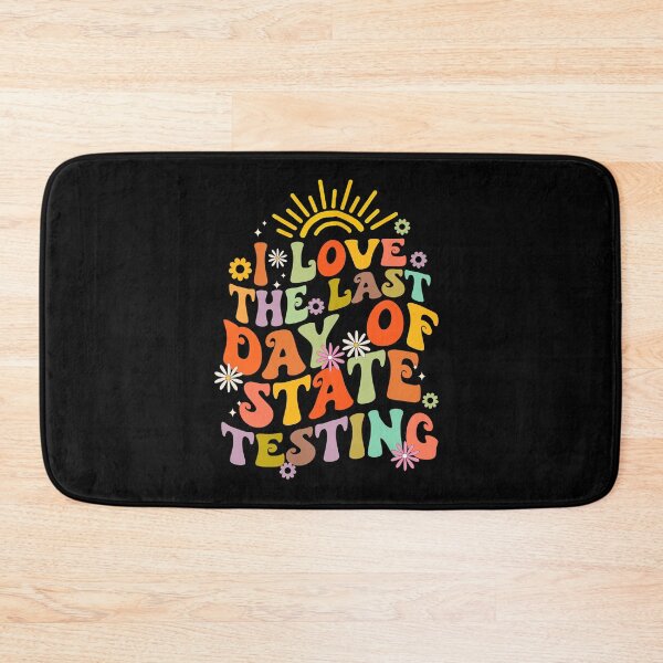 Item preview, Retro I Love State Testing Teacher School Test Day Funny designed and sold by OscarBernal.