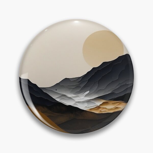 Item preview, Abstract landscape digital minimalist art design designed and sold by Feluceo.