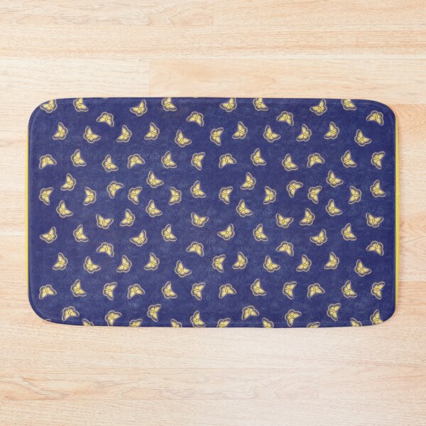 Item preview, Butterfly Dark Blue Yellow designed and sold by Eclectry.