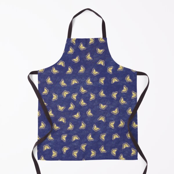 Item preview, Butterfly Dark Blue Yellow designed and sold by Eclectry.