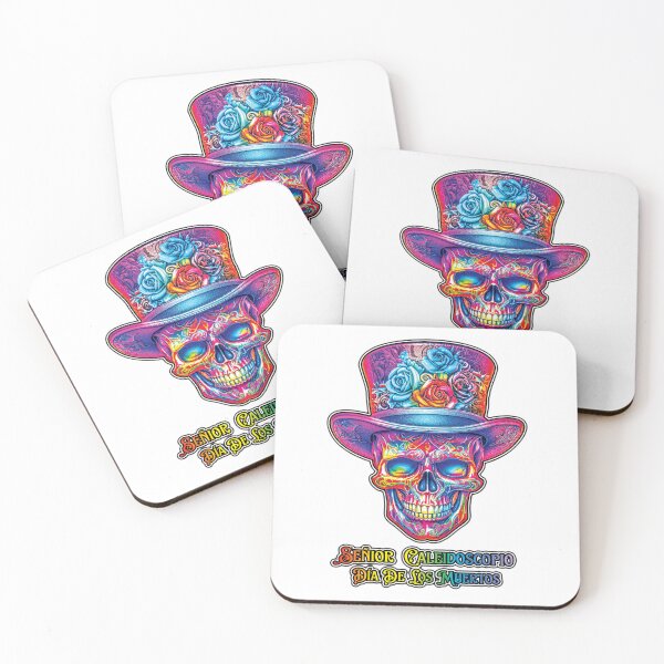 Item preview, Señior Caleidoscopio - Día De Los Muertos - Captain Kaleidoscope - Day of the Dead designed and sold by Rickie Pauley.