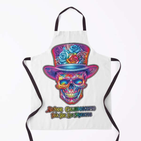 Item preview, Señior Caleidoscopio - Día De Los Muertos - Captain Kaleidoscope - Day of the Dead designed and sold by Rickie Pauley.
