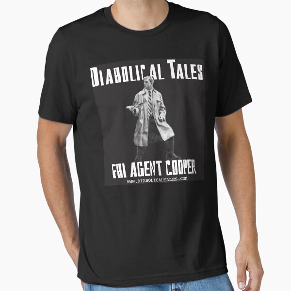 DIABOLICAL TALES FBI AGENT COOPER Essential T-Shirt