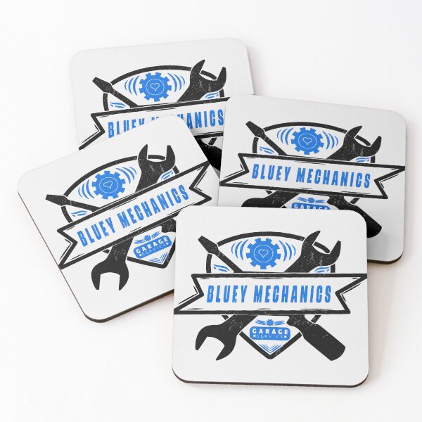Item preview, bluey mechanics   designed and sold by resendizjonies.