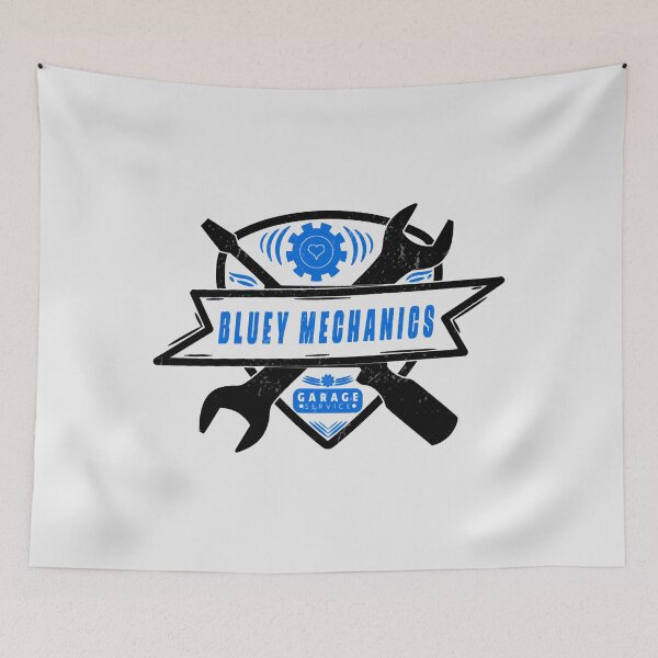 Item preview, bluey mechanics   designed and sold by resendizjonies.