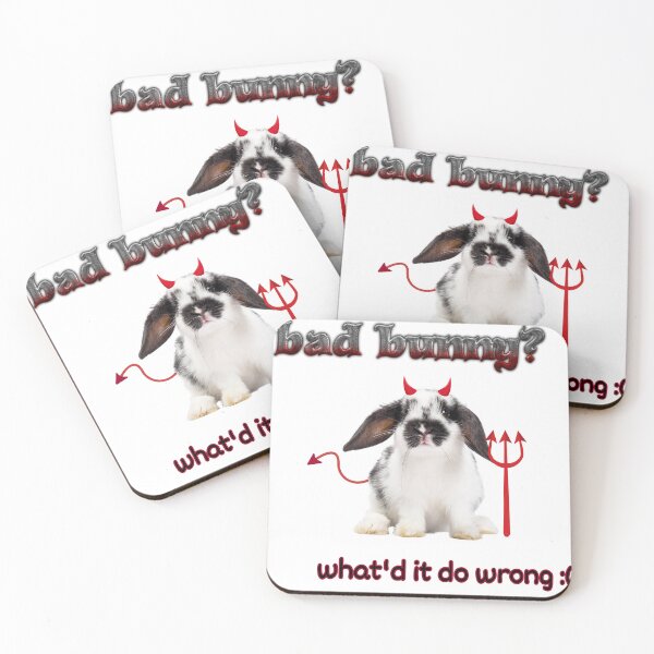 Item preview, evil bunny designed and sold by aluminum-falcon.