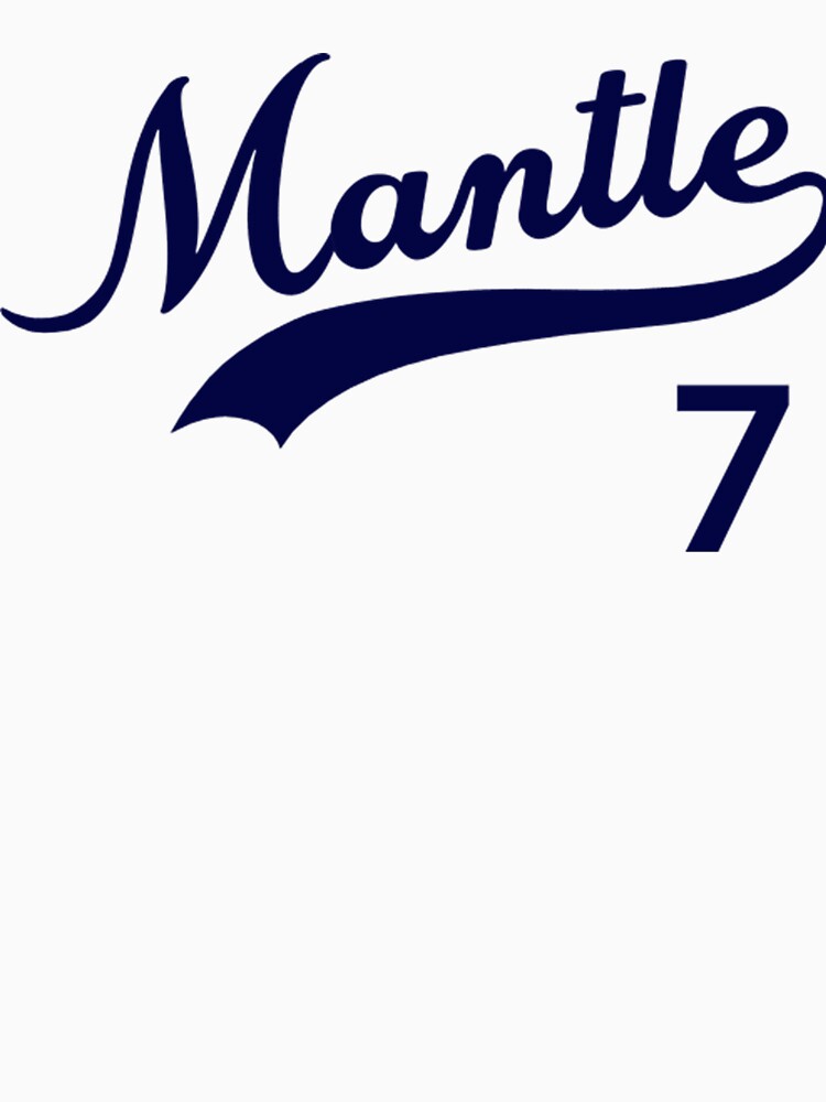 Mickey Mantle T-ShirtMickey Mantle 7, Yankees T-Shirt_by FanSwagUnltd_ |  Kids T-Shirt