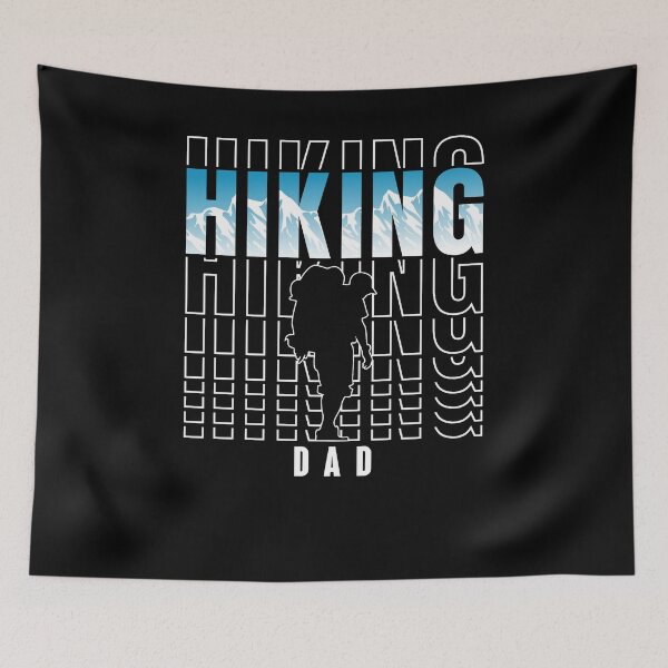 Item preview, Vintage Hiking Dad Father's Day Hiker Mountain designed and sold by PedroxFigueroa.